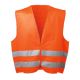 Kinder Warnweste Orange 104-172 g�nstige Westen